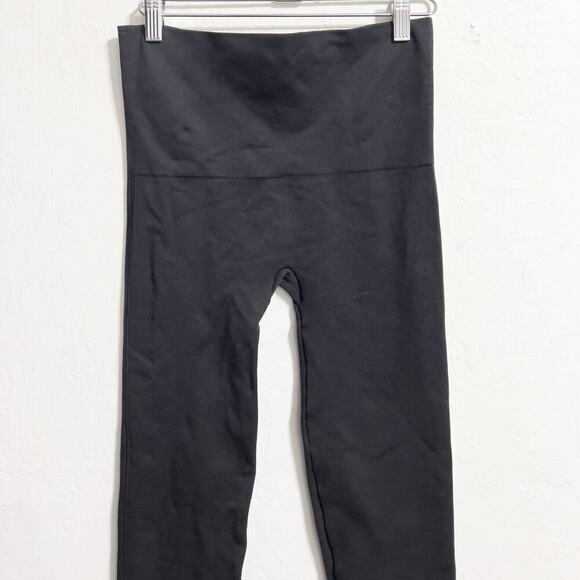 Spanx Legging Large Black Seamless High Waist Look At Me Now Basic Shaping - Picture 5 of 7